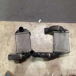 Audi A6 S4 All road Side Mount Intercoolers.