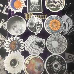 Set Of 12 Stickers