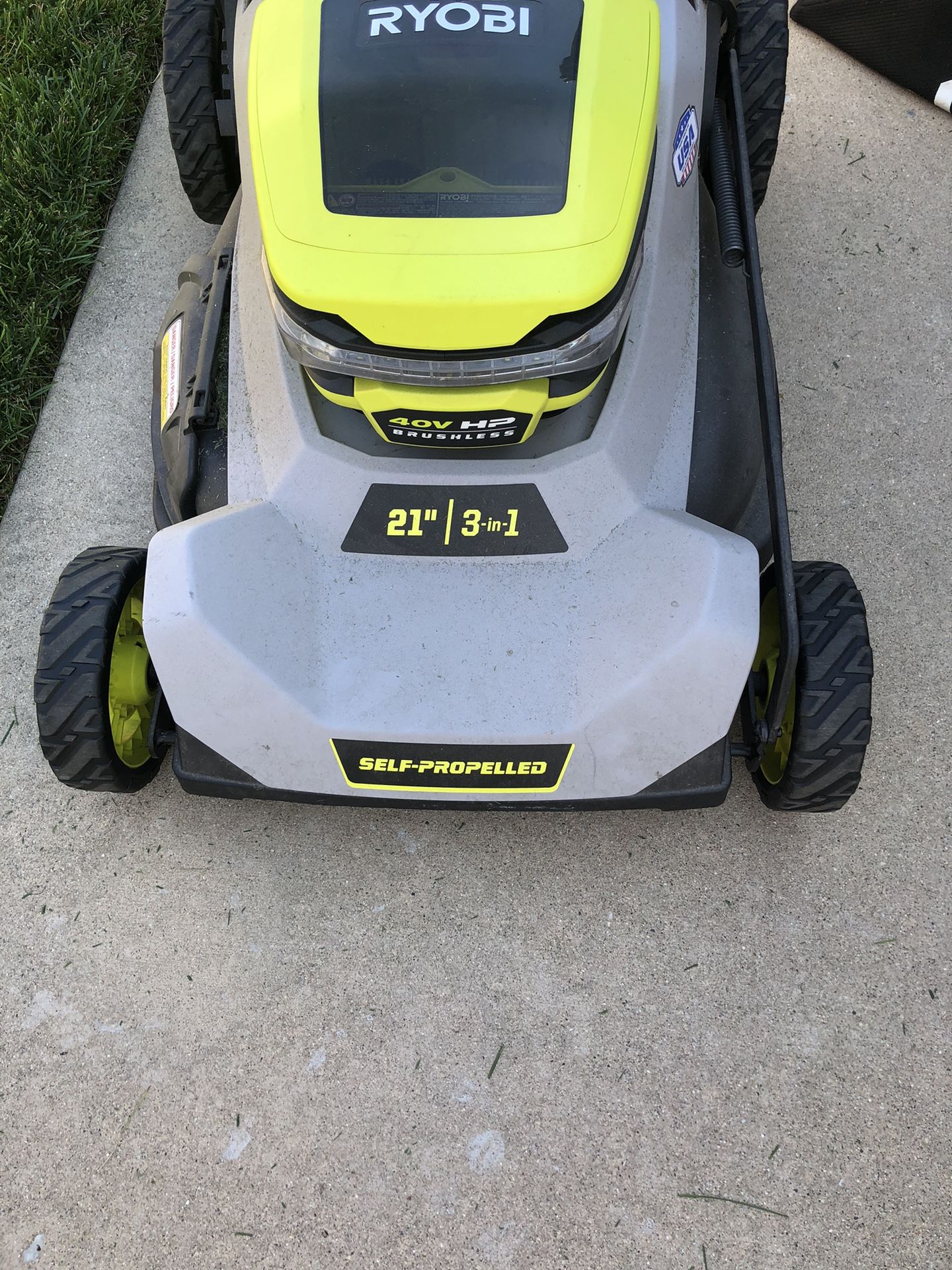 Ryobi 21 Inch Self Propelled Lawn Mower