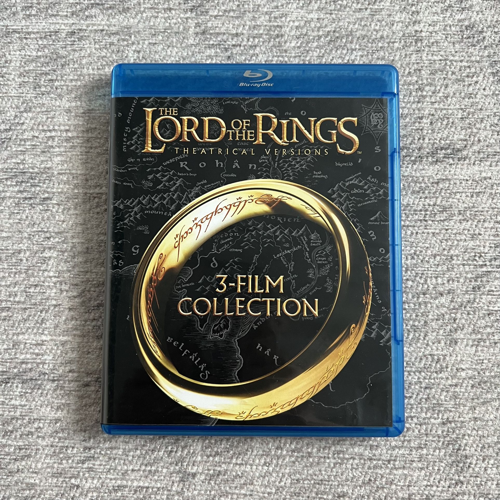 The Lord of the Rings Trilogy Theatrical Version 3-Film Collection Blu-Ray Movies