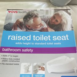 Raised toilet Seat