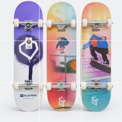 Brand New Complete Skateboards – Limited & Blueprint 