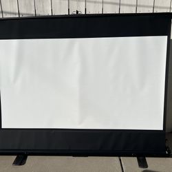 Elite Screens ezCinema 120" Portable Floor Projection Screen F120NWH