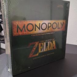 Monopoly THE LEGEND OF ZELDA Collector's Edition SEALED GAMESTOP EXCLUSIVE