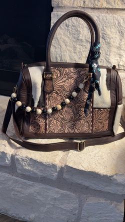 Leather Cowhide Large Speedy