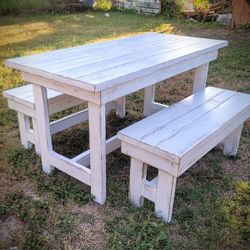 Handmade Farmhouse  Table