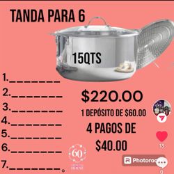 Princess House Tamalera De 15 Qt 