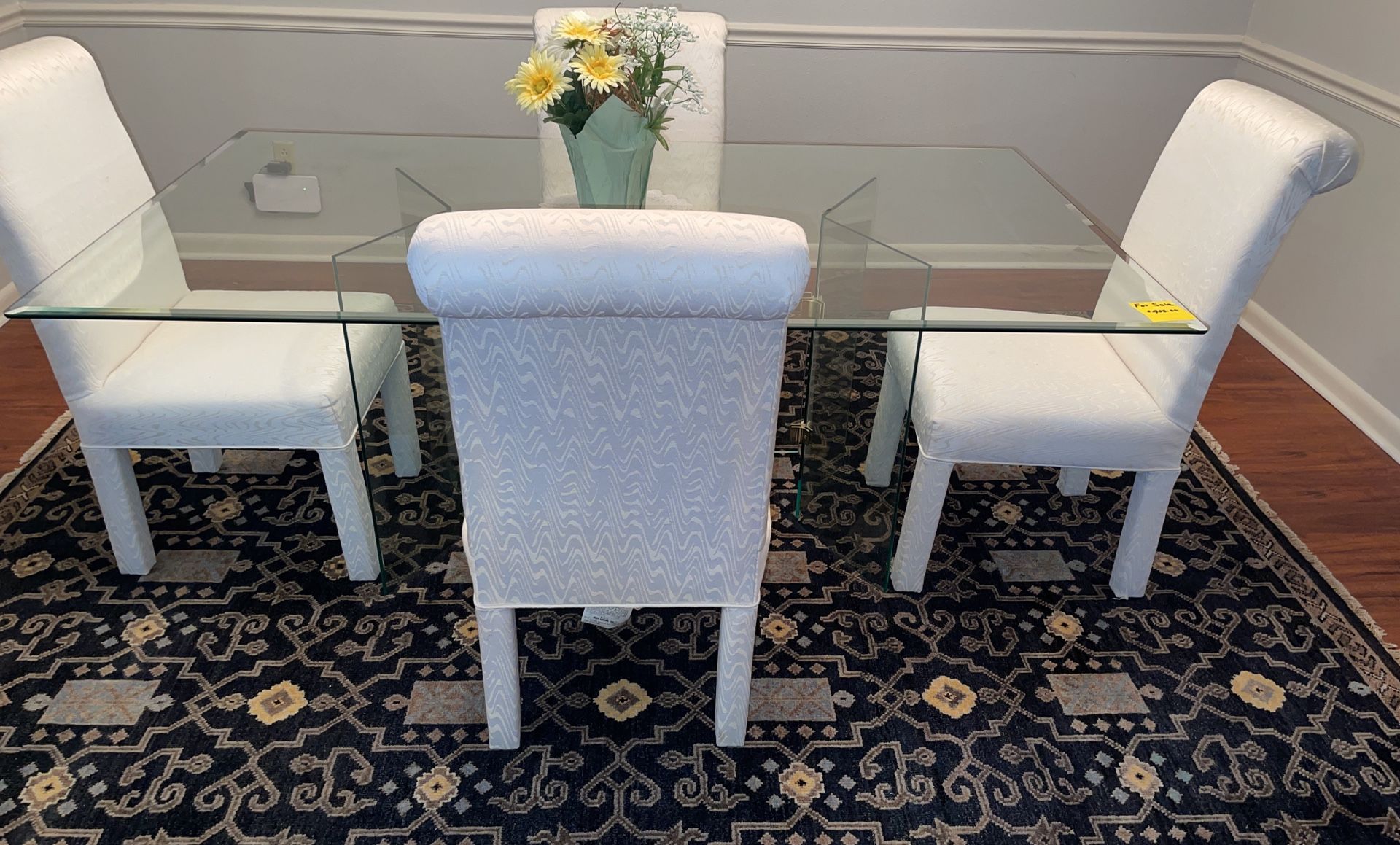 Glass Dining Room Table And Chairs