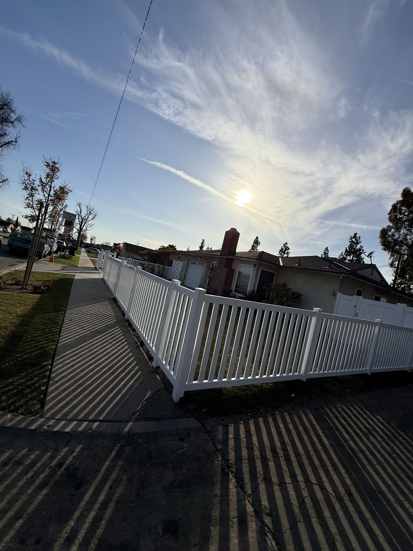 Vinyl Fence