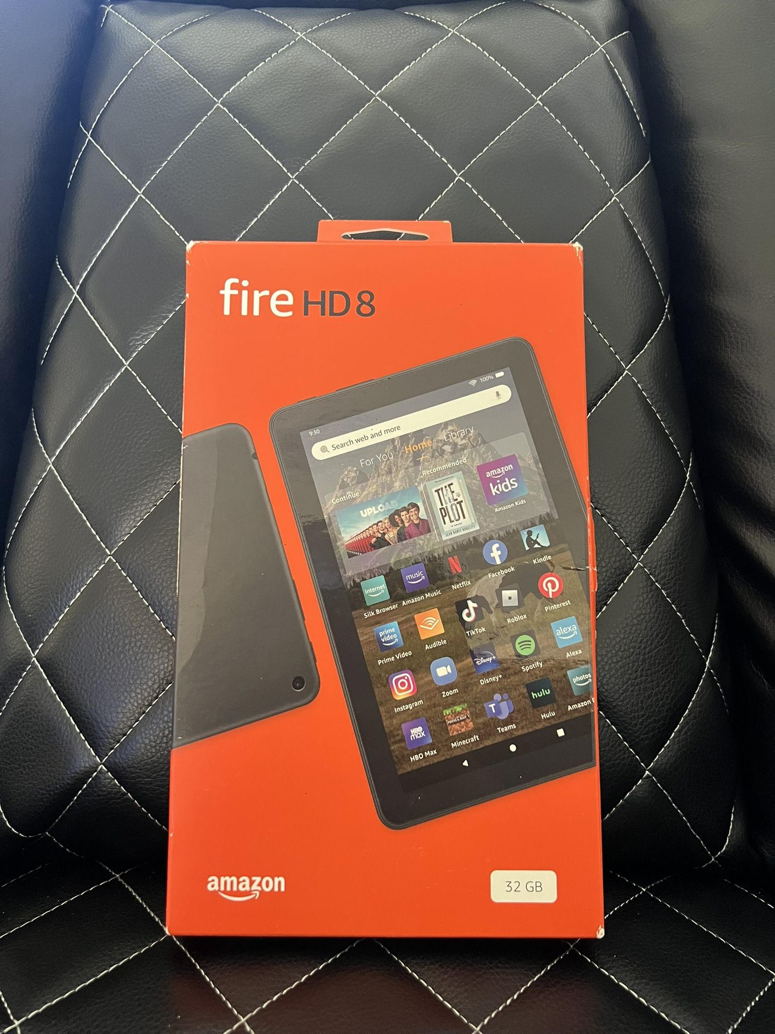 Amazon Fire HD 8 tablet, 8-inch 32GB $40 each (4 available)