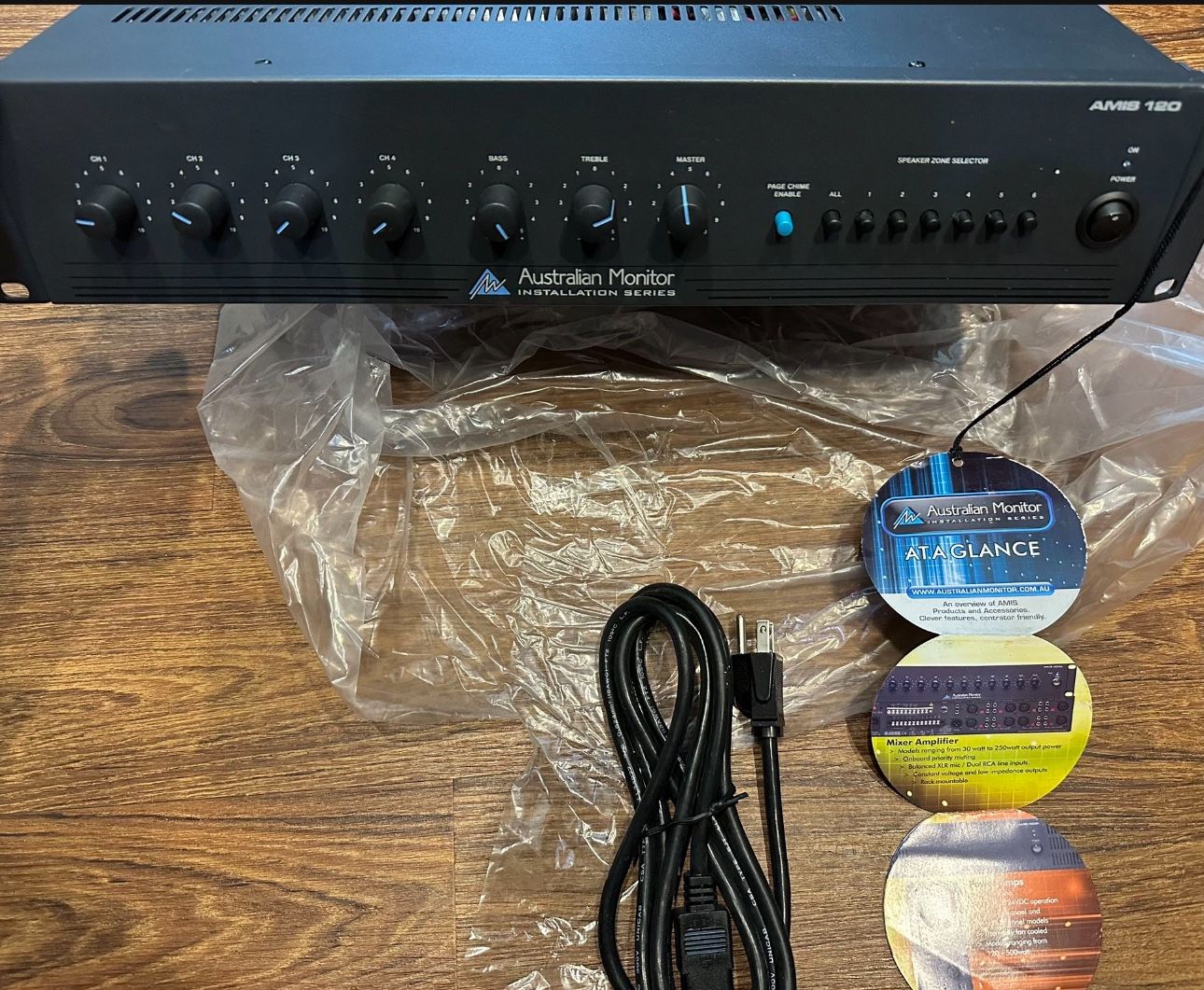 Australian Monitor AMIS 120 Installation Series Audio Speaker PA Interface