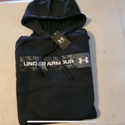 Under Armoir Hoodie Black xXL New