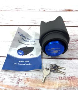 Trailer Coupler Lock Fits 2-5/16 Inch Couplers Heavy Duty Anti-Theft Hitch lock