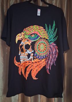 Aztec T Shirt Mens Medium