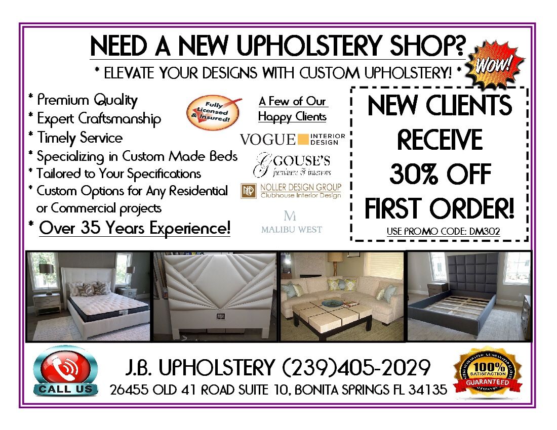 JB Upholstery Of Bonita Springs