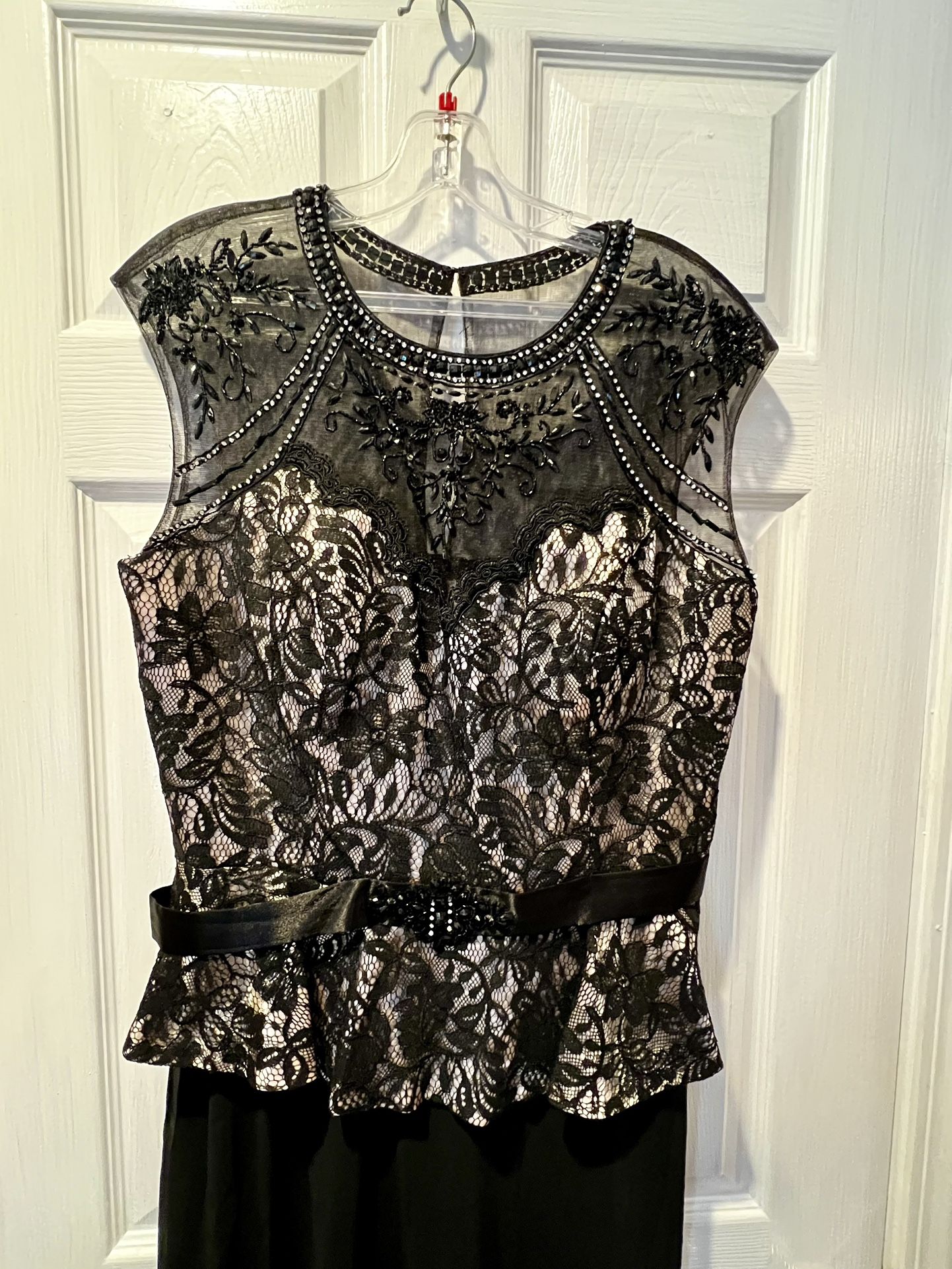 Black And Gold Cocktail Dress