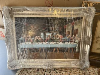 The Last Supper Picture With Frame