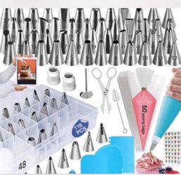 116-Piece Cake Decorating Piping Set