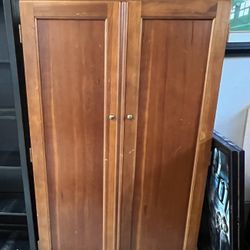 Solid Wood Armoire