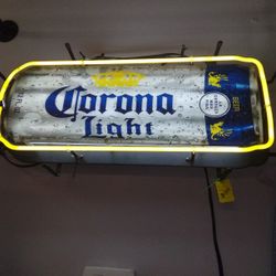 Plug In Corona Sign 
