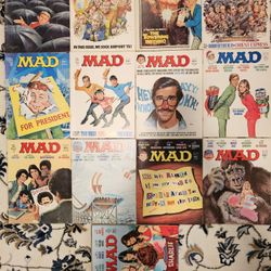 60 Mad Magazine single issues starting in June 1969