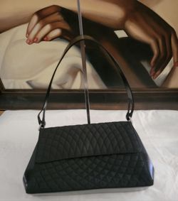 Vintage Bally quilted shoulder bag