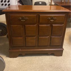 Lane Furniture Mid Century Vinyl Record Cabinet 