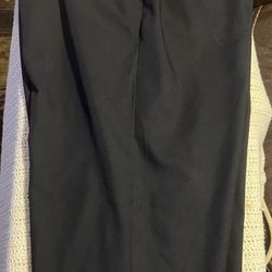 MENS IZOD GOLF BLACK SLACKS 38 X 29
