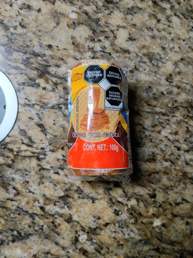 Obleas Con Cajeta