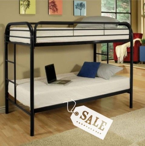 Bunk Bed Litera Camas - Incluye Mattress Colchones Mattress