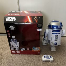 Star Wars Force Awakens R2-D2 16" INTERACTIVE ROBOTIC DROID