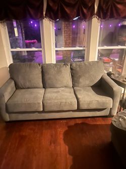 Grey modern couch