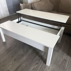 White IKEA Table 