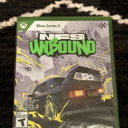Xbox One Series X  NFS Unbound Game Brand New Sealed $15 OBO