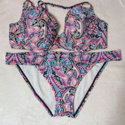 Bikini Victoria Secret Bikini Set 36D Top Medium Bottom