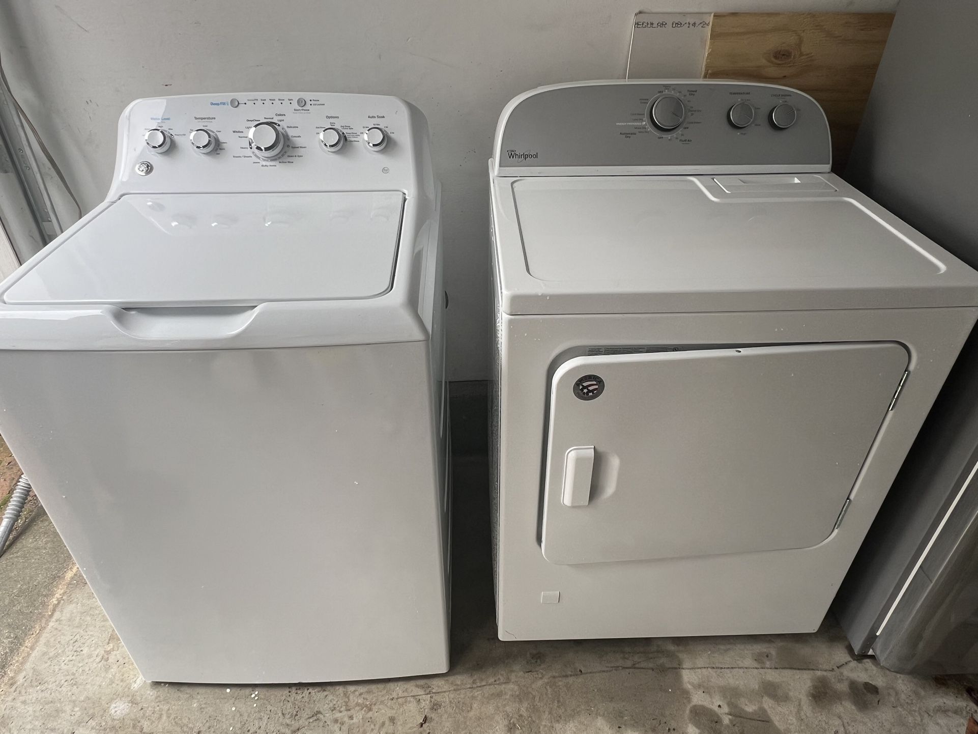 Washer & Dryer Combo