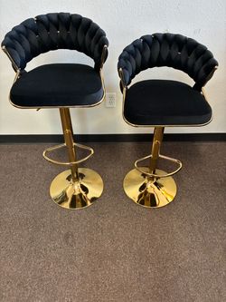 2 Pc Swivel Bar Stools