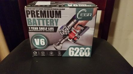 Dyson V6 6200mAh Replacement Battery