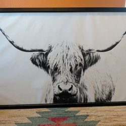 Ikea Bjorksta Print - Highland Cow