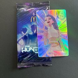 K Pop Demon Hunters McDonald’s Card
