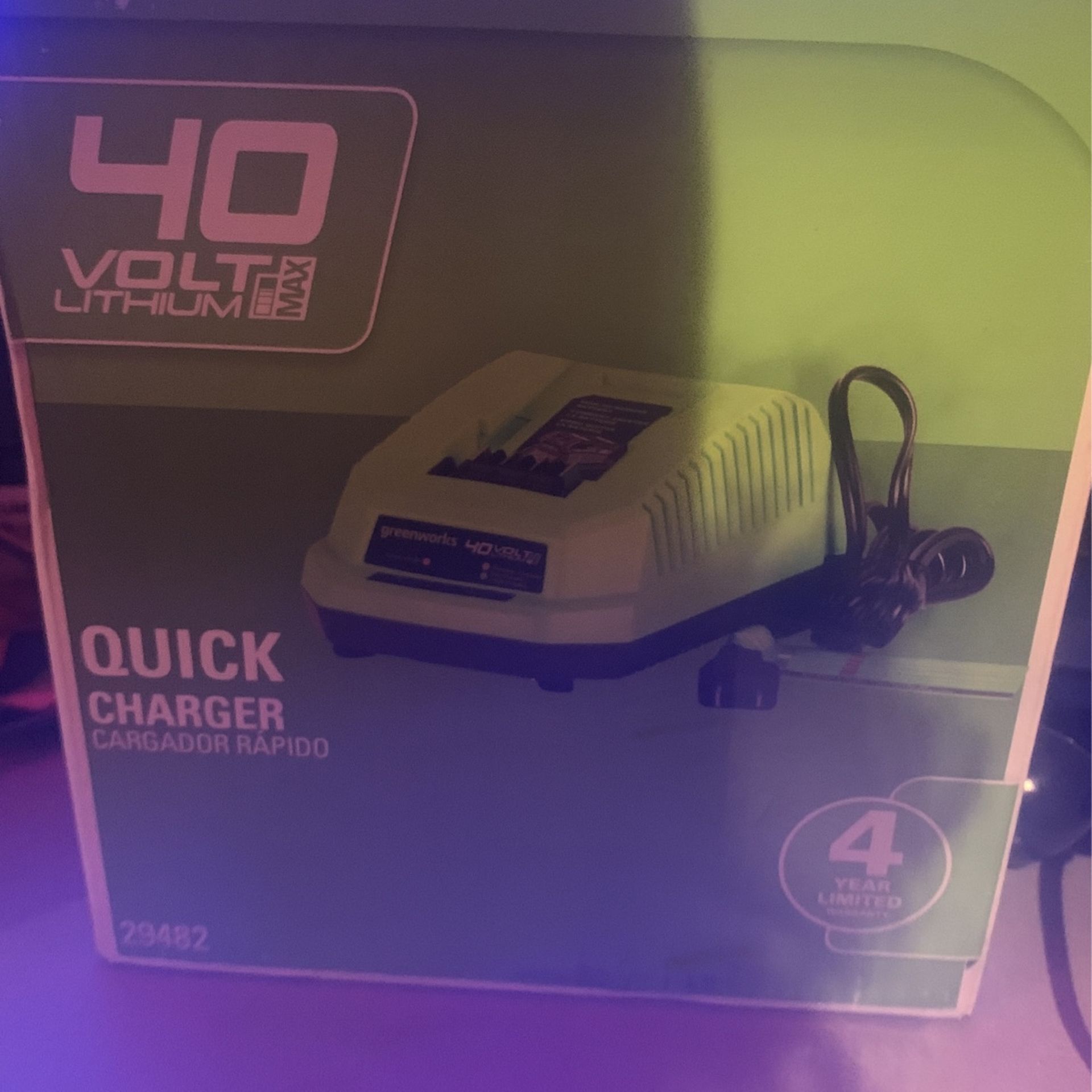 Green works Battery Charger