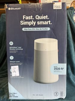 Blueair Blue Pure 311i+ Max Air Purifier — LIKE NEW, Save $100 Off Retail!
