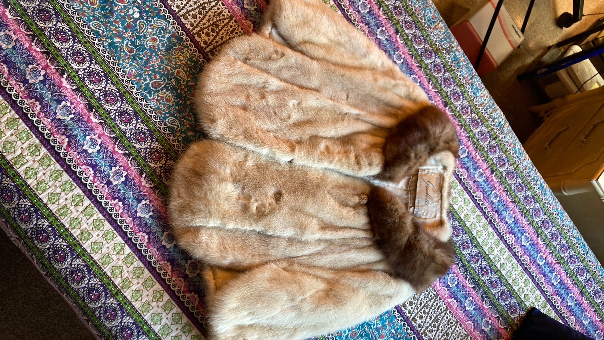 Vintage Mink And Sable Stole