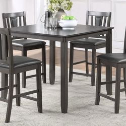 Counter Height Dining Table Set