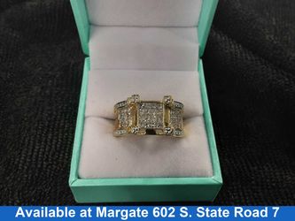 Women's Ring - Yellow Gold 10k (.417) 7.7 grams Size 9