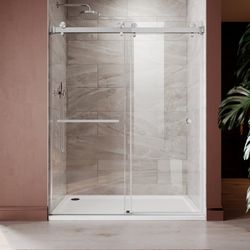 Frameless Bypass & Barn Shower Doors