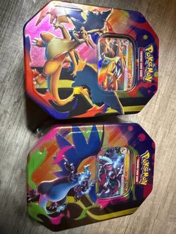 Mega Charizard Tin (Mega Charizard Y)  (Mega Charizard X)