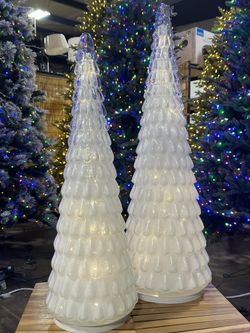 Led Glass Tree