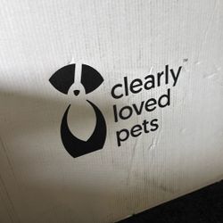 Dog Clear Pen 49"L x 25"W x 27"H