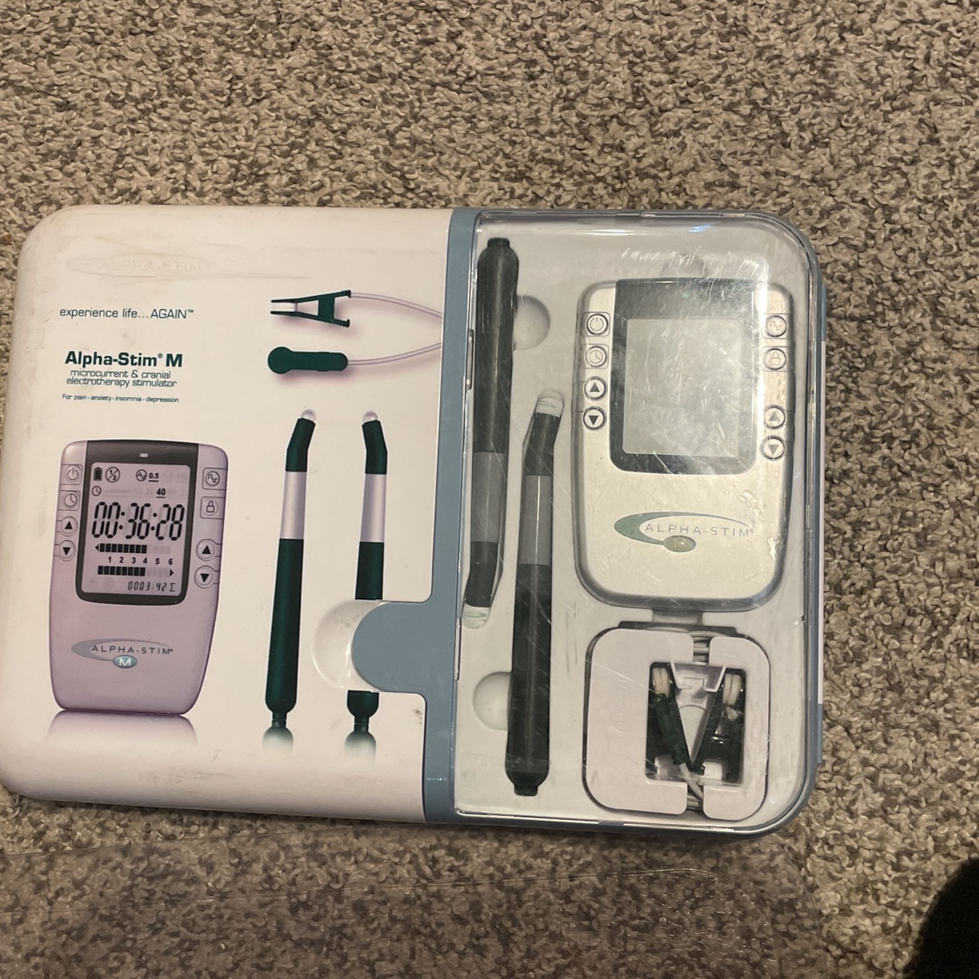 Alpha-Stim M Microcurrent & Cranial Electrotherapy Stimulator